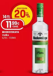 Moskovskaya - Vodka