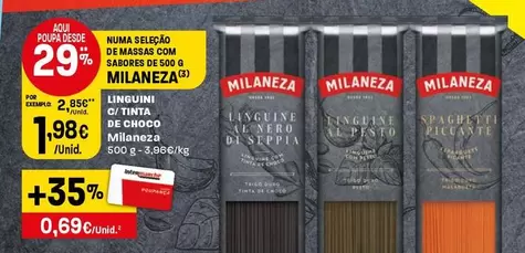 Milaneza - Linguini C/Tinta De Choco