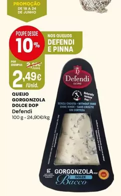 Queijo Gorgonzola Dolce DOP