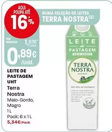 Terra Nostra - Leite De Pastagem