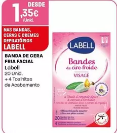 Labell - Banda De Cera Fria Facial