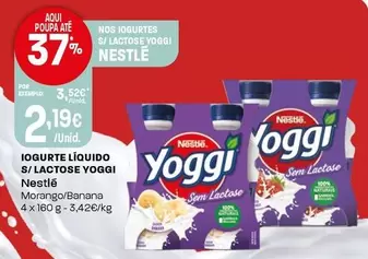 Nestlé - Iogurte Liquido S/Lactose Yoggi