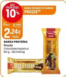 Prozis - Barra Proteina Chocolate