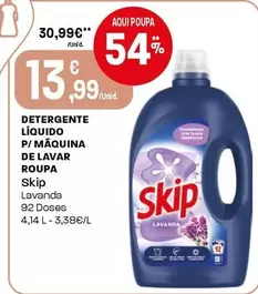 Skip - Detergente Líquido P/Maquina De Lavar Roupa