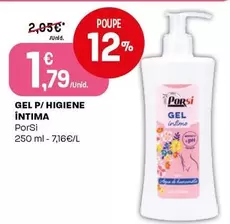 Porsi - Gel P/Higiene Intima