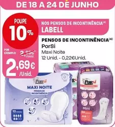 Porsi - Pensos De Incontinencia
