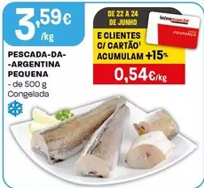 Pescada-Da-Argentina Pequena