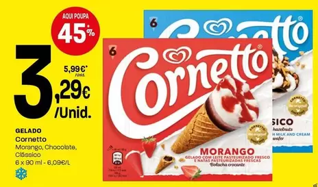 Algida - Gelado Cornetto