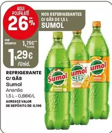 Sumol - Refrigerante C/ Gas