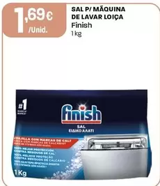 Finish - Sal P/Maquina De Lavar Loica