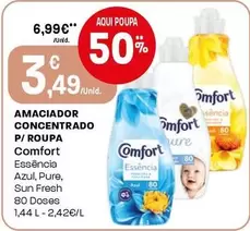 Comfort - Amaciador Concentrado P