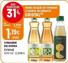 Cristal - Vinagre De Sidra