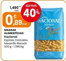 Nacional - Massas Alimenticias Espirais
