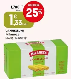 Milaneza - Cannelloni