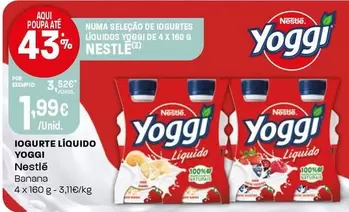 Nestlé - Iogurte Liquido Yoggi