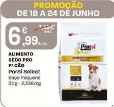 Porsi Select - Alimento Seco Pro P/Cao
