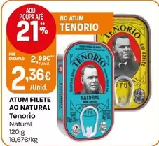 Tenorio - Atum Filete Ao Natural
