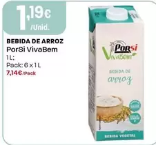 Porsi - Bebida De Arroz Vivabem