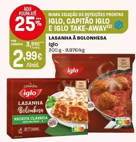 Iglo - Lasanha A Bolonhesa