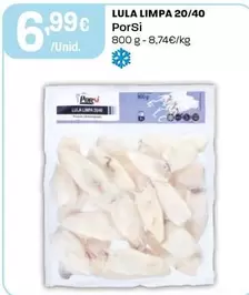 Porsi - Lula Limpa 20/40
