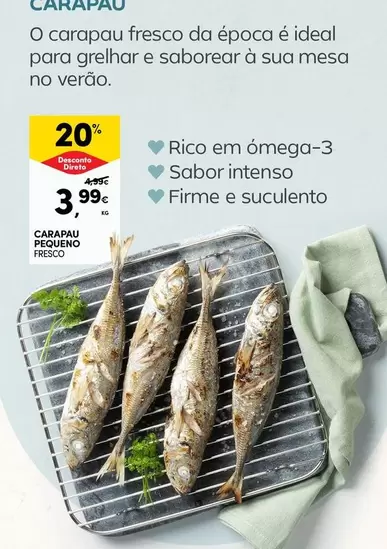 O Carapau Fresco Da Epoca E Ideal Para Grelhaer E Saborear À Sua Mesa No Verão