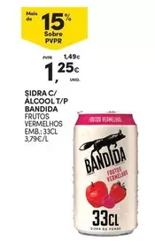 Bandida do Pomar - Sidra C/ Álcool T/p