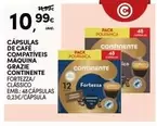 Continente - Capsulas De Cafe Compatimientos Maquina Grazie