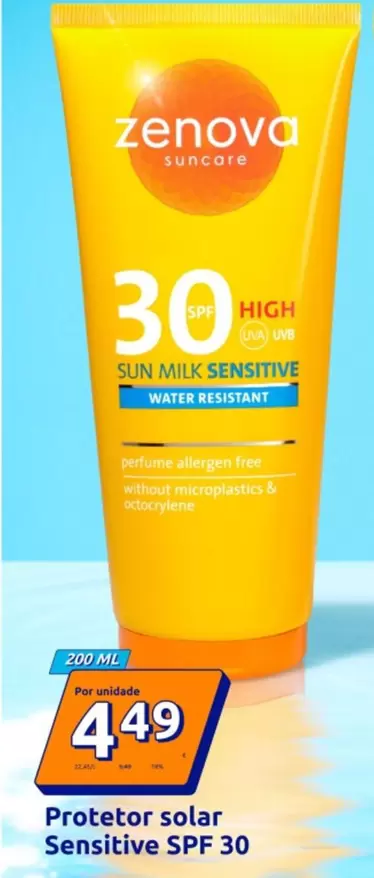 Zenova - Protetor Solar Sensitive Spf 30