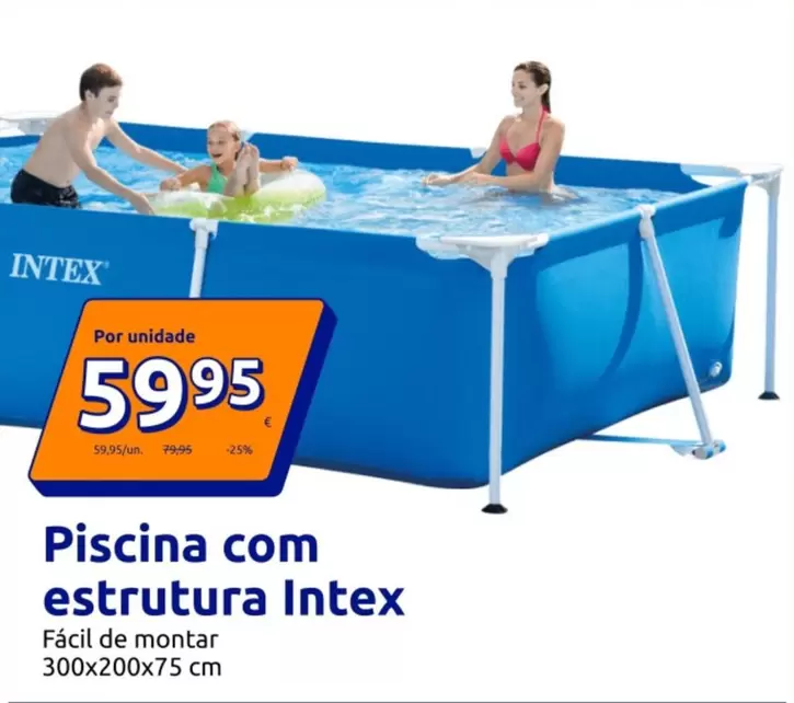 Intex - Piscina Com Estructura