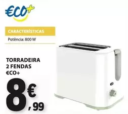 €CO+ - Torradeira 2 Fendas