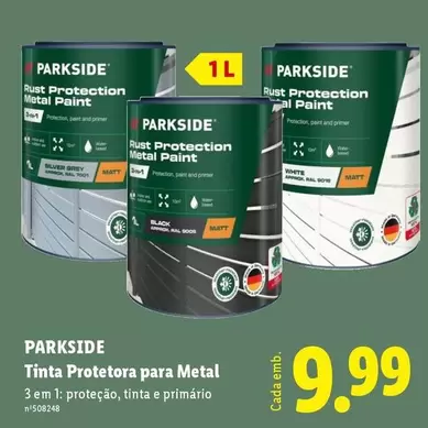 parkside - Tinta Protetora Para Metal