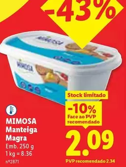 Mimosa - Manteiga Magra