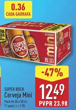 Super Bock - Cerveja Mini