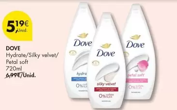 Dove - Hydrate/silky Velvel