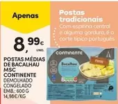 Continente - Postas Medias De Bacalhau Msc