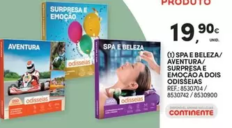 A+ - Spa E Beleza/ Aventura/Supresa E Emocao A Dois Odisseias