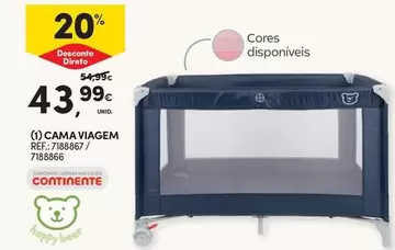 Continente - Cama Viagem
