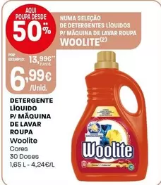 Woolite - Detergente Líquido P/ Maquina De Lavar Roupa