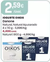 Danone - Iogurte Oikos Natural