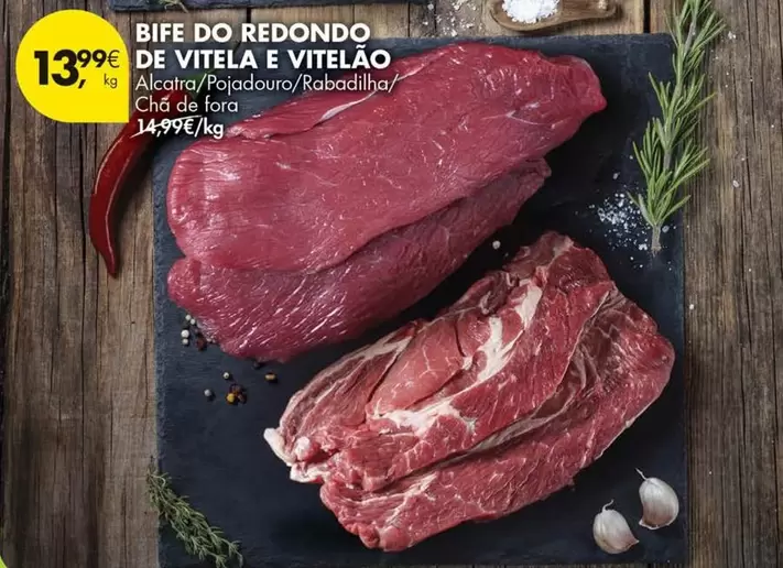 Bife Do Redondo De Vitela E Vitello