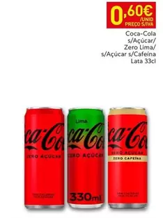 Coca cola - Zero Limo