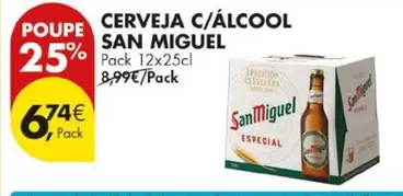 San Miguel - Cerveja C/alcool