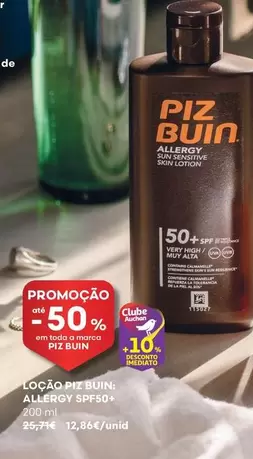 Piz Buin - Loção Allergy SPF50+