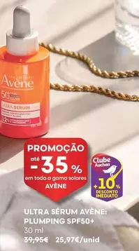Avène - Ultra Sérum Plumping SPF50+