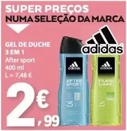 Adidas - Gel De Duche 3 Em 1
