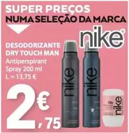 Nike - Desodorizante Dry Touch Man
