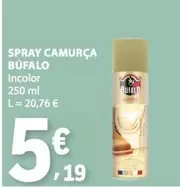 Búfalo - Spray Camurça