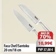 Tefal - Faca Chef/Santoku