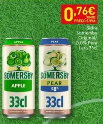 Apple - Sidra Somersby Original/ 0,0% Pera
