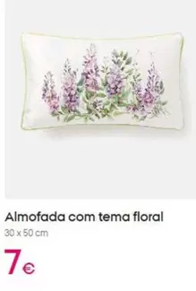 .Com - Almofada Com Tema Floral